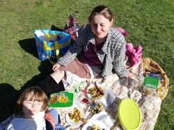 Piknik s restorannym kuskusom