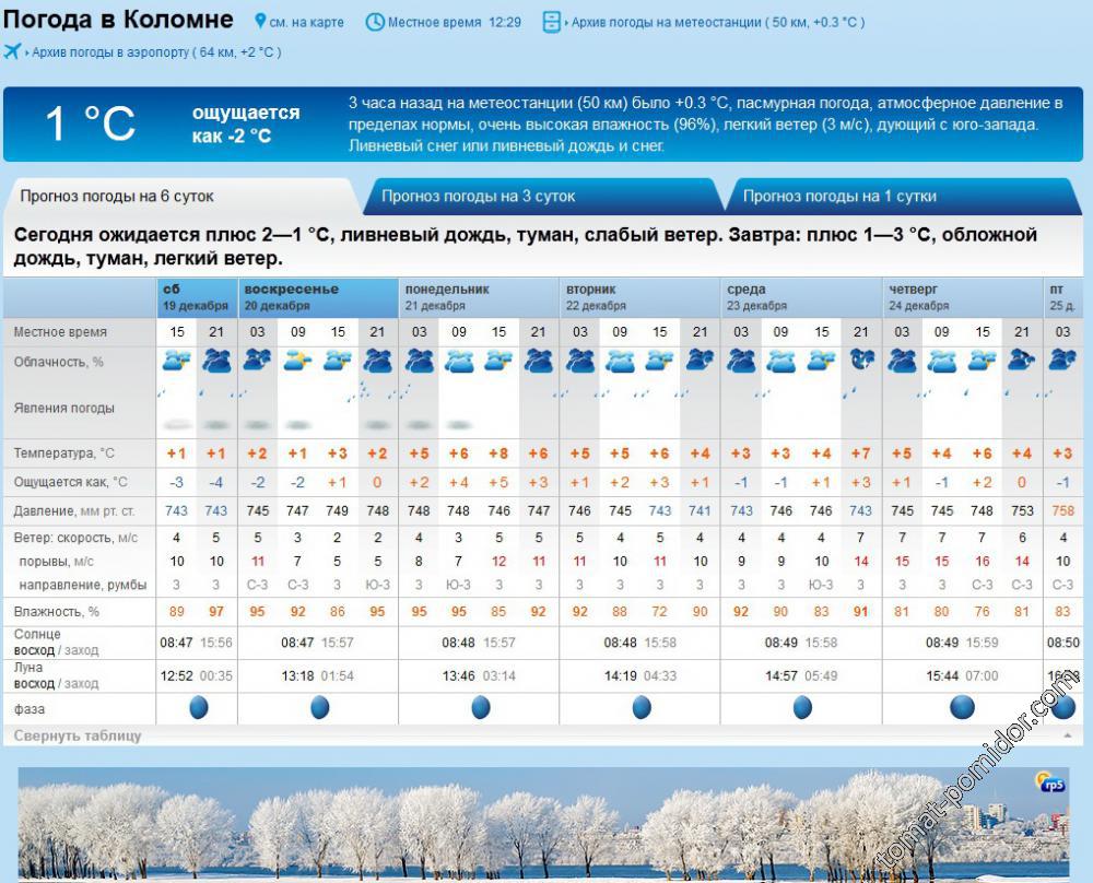 Погода коломна из норвегии