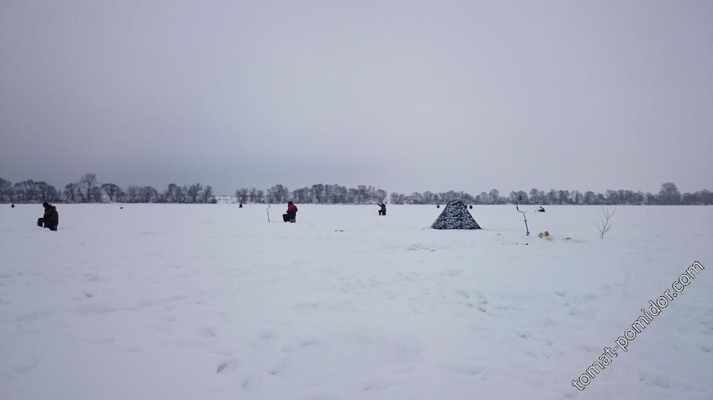 Рыбалка 28.01.2016г. (р.Ока, Пирочи)